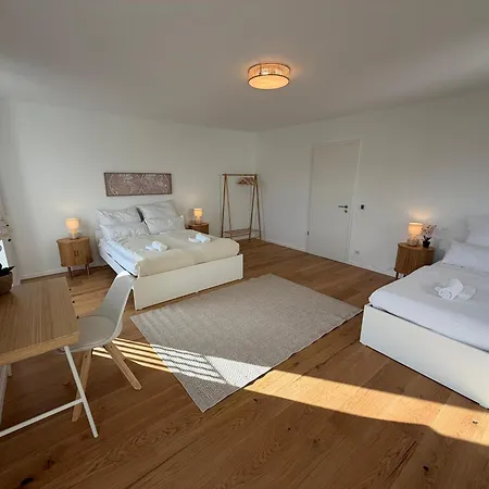 Modernes Neubauhaus Ca 200 Qm Naehe Vom Flughafen Tatil Evi Egelsbach